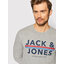 Jack&Jones Pižama Jack&Jones Ron 12212542 Light Grey Melange