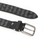 Lacoste Curea pentru Bărbați Lacoste RC4041 Monogram Noir Gris H45
