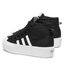 adidas Παπούτσια adidas Nizza Platform Mid W FY2783 Cblack/Ftwwht/Ftwwht