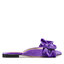 Custommade Chanclas Custommade Marbel Velvet 999620030 Deep Lavender 268