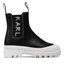 KARL LAGERFELD Μποτάκια με λάστιχο KARL LAGERFELD KL42560 Black Lthr