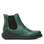 Fly London Ghete Jodhpur Fly London Salvfly P143195062 Shamrock Green (Black Elastic) 062