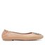Tory Burch Baleríny Tory Burch Claire Ballet 147379 Light Sabd/Gold/Silver 236