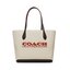 Coach Handtasche Coach Cb Ltr Kia Tot CE734 B4CAH B4/Chalk Multi
