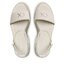 Calvin Klein Еспадрили Calvin Klein Wedge 50Hh-Jq HW0HW01490 Neutral Mono 02R