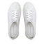 Superga Sneakers aus Stoff Superga Platform MAcrame Rhombus 2740 S2126MW Total White