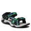 CMP Sandali CMP Kids Hamal Hiking Sandal 38Q9954J B.Blue/Verde Fluo 22NL