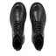 Calvin Klein Jeans Ghete Calvin Klein Jeans Eva Mid Laceup Boot Lth YM0YM00837 Triple Black 0GT