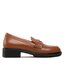 Tommy Hilfiger Loaferek Tommy Hilfiger Th Iconic FW0FW07412 Natural Cognac GTU