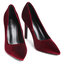 DeeZee Pantofi cu toc subțire DeeZee KLXT5520-12K Burgundy
