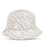 Tommy Hilfiger Klobouk Tommy Hilfiger Monogram All Over Bucket Hat AW0AW15296 Cashmere Creme ABH
