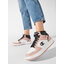 Champion Сникърси Champion Rebound 2.0 Mid S11471-CHA-PS013 Pink/Wht/Nbk
