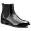 Sagan Botki Sagan 2747 Czarne Lico
