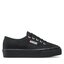 Superga Sneakers aus Stoff Superga 2730 Mid Platform S2127IW Full Black 996