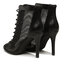 Clara Barson Polokozačky Clara Barson PAOLA LS4937-39B Black