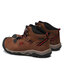 Keen Trekingová obuv Keen Ridge Flex Mid Wp 1025585 Bison/Red Carpet