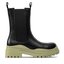 DeeZee Ghete Jodhpur DeeZee ZAL90152-1 Black/Lime