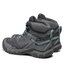 Keen Trekkingschuhe Keen Ridge Flex Mid Wp W 1026085 Steel Grey/Porcelain