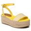 Tommy Hilfiger Еспадрили Tommy Hilfiger Th Woven Platform Sandal FW0FW07345 Vivid Yellow ZGS
