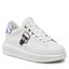KARL LAGERFELD Сникърси KARL LAGERFELD KL62530 White Lthr W/Lilac
