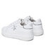 Patrizia Pepe Сникърси Patrizia Pepe PJ210.30 S Bianco/Argento