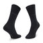 Tom Tailor Súprava 2 párov vysokých pánskych ponožiek Tom Tailor 9002 Black 610