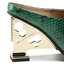 United Nude Šľapky United Nude Tool Mule 10620684156 Green Snake