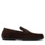 Calvin Klein Μοκασίνια Calvin Klein Driver Web Strap HM0HM00630 Dark Brown GCK