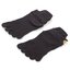 Vibram Fivefingers Κάλτσες Κοντές Unisex Vibram Fivefingers Ahtletic No Show S15N02 S Black