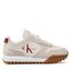 Calvin Klein Jeans Sneakers Calvin Klein Jeans Toothy Runner Irregular Lines W YW0YW00934 Ancient White/Eggshell 0K9