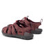 Keen Sandale Keen Clearwater Cnx Lleather 1025088 Wine/Red Dahlia