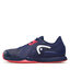 Head Boty Head Sprint Pro 3.5 Clay 274113 Dark Blue/Azalea