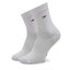 Tom Tailor Súprava 3 párov vysokých detských ponožiek Tom Tailor 9203 White 660