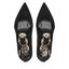 Baldowski Stilettos Baldowski D03803-2835-002 Zamsz czarny