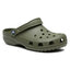 Crocs Šľapky Crocs Classic 10001 Army Green