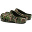 Crocs Șlapi Crocs Classic Printed Camo Clog 206454 Army Green/Multi