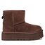 Ugg Pantofi Ugg Kids' Classic Mini Platform 1143700K Bcdr