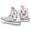 Converse Sneakers aus Stoff Converse Ctas Hi 670704C White/Natural Ivor