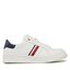 Tommy Hilfiger Sneakers Tommy Hilfiger Stripes Low Cut Lace-Up Sneaker T3X9-32849-1355 S White/Blue X336