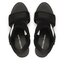 Calvin Klein Jeans Сандали Calvin Klein Jeans Wedge Sandal Badge YW0YW01028 Black BDS