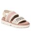 Mou Sandály Mou New Bio Sandal Back Strap SW461001C White-Robe