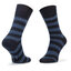 Tom Tailor Súprava 2 párov vysokých ponožiek unisex Tom Tailor 9545 Str. Dark Navy 545