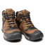 Keen Trekkingschuhe Keen Ridge Flex Mid Wp M 1025666 Bison/Golden Bro