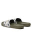 Pepe Jeans Șlapi Pepe Jeans Slider Print PMS70124 Khaki Green 765