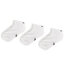 Kappa 3 pár unisex bokazokni Kappa 704275 White 001