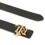 Lauren Ralph Lauren Női öv Lauren Ralph Lauren 412912039001 Black/Lauren Tan
