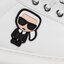 KARL LAGERFELD Сникърси KARL LAGERFELD KL62530 White Lthr W/Pink