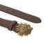 Lauren Ralph Lauren Ceinture femme Lauren Ralph Lauren Crest Belt 412883719001 Brown