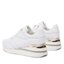 Tommy Hilfiger Sneakers Tommy Hilfiger Wedge Sneaker With Gold FW0FW07031 White YBS