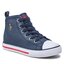 Polo Ralph Lauren Sneakers aus Stoff Polo Ralph Lauren Hamptyn Hi II RF103726 M Navy
